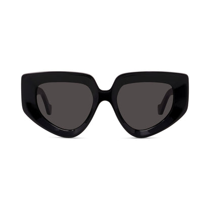 Anagram Black Geometric Sunglasses