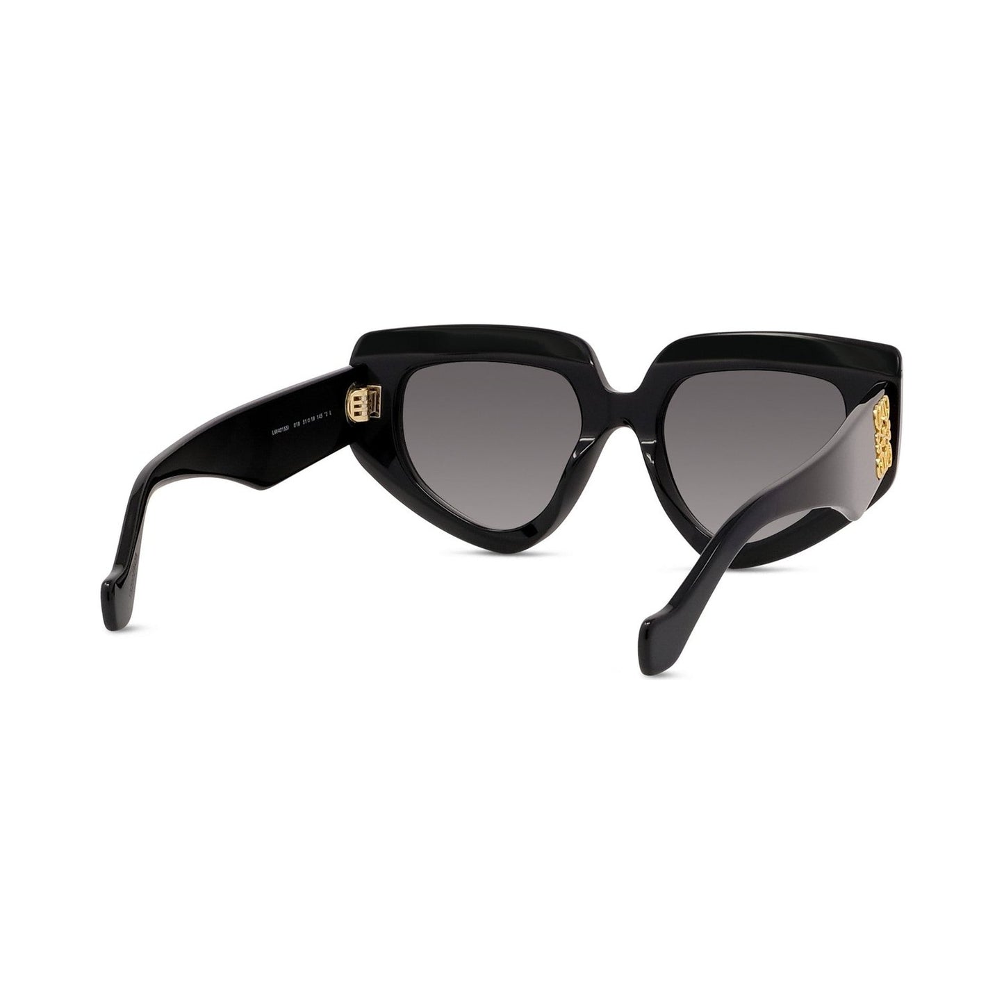 Anagram Black Geometric Sunglasses