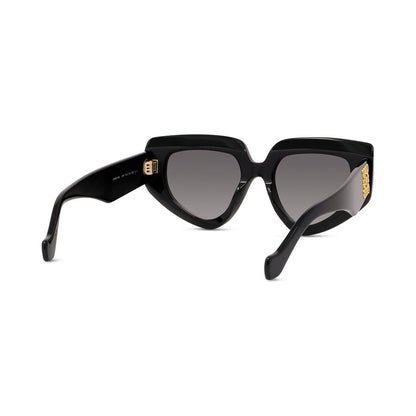 Anagram Black Geometric Sunglasses