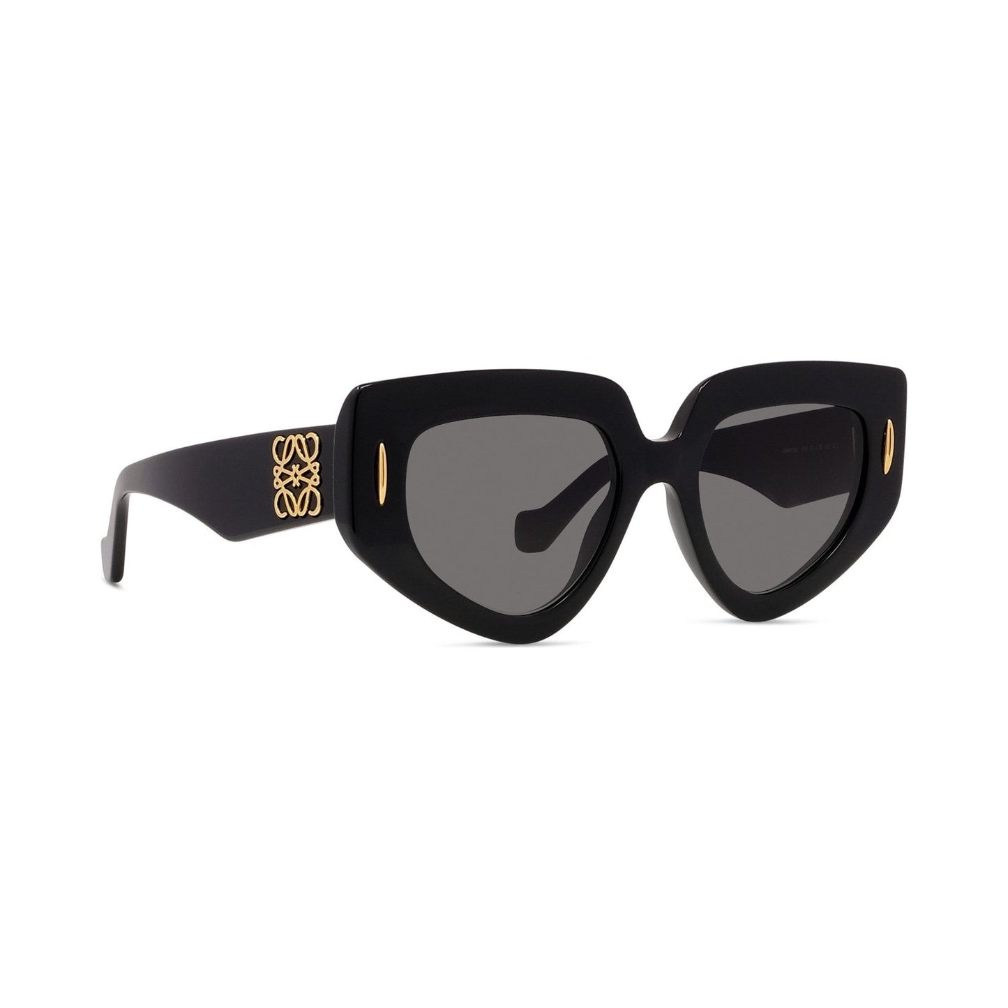 Anagram Black Geometric Sunglasses