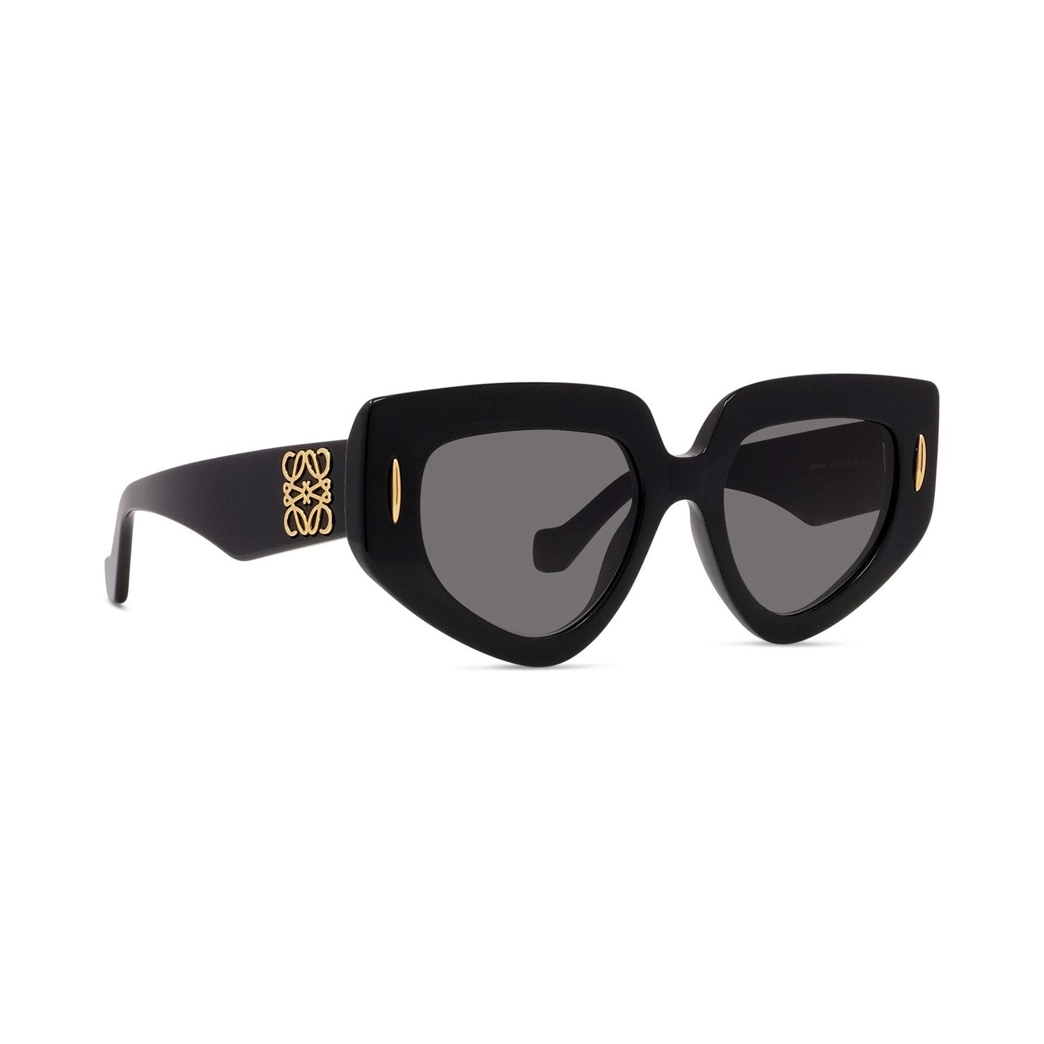 Anagram Black Geometric Sunglasses