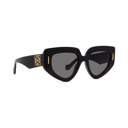 Anagram Black Geometric Sunglasses
