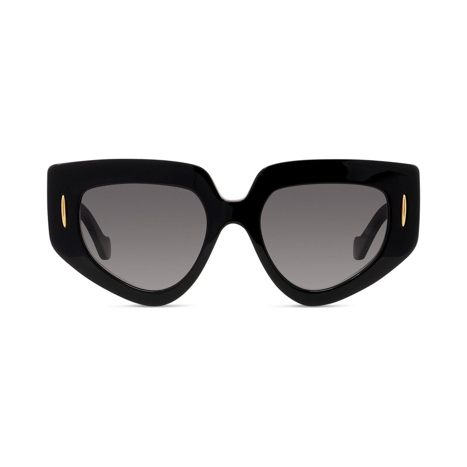 Anagram Black Geometric Sunglasses