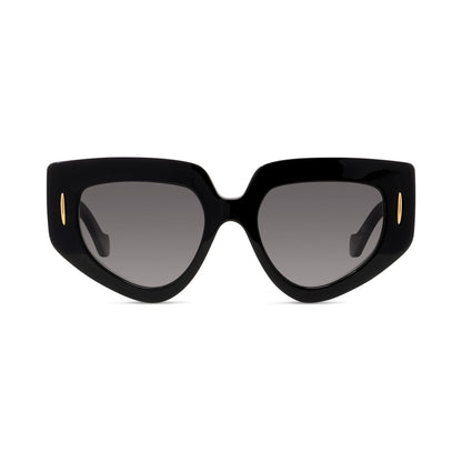 Anagram Black Geometric Sunglasses