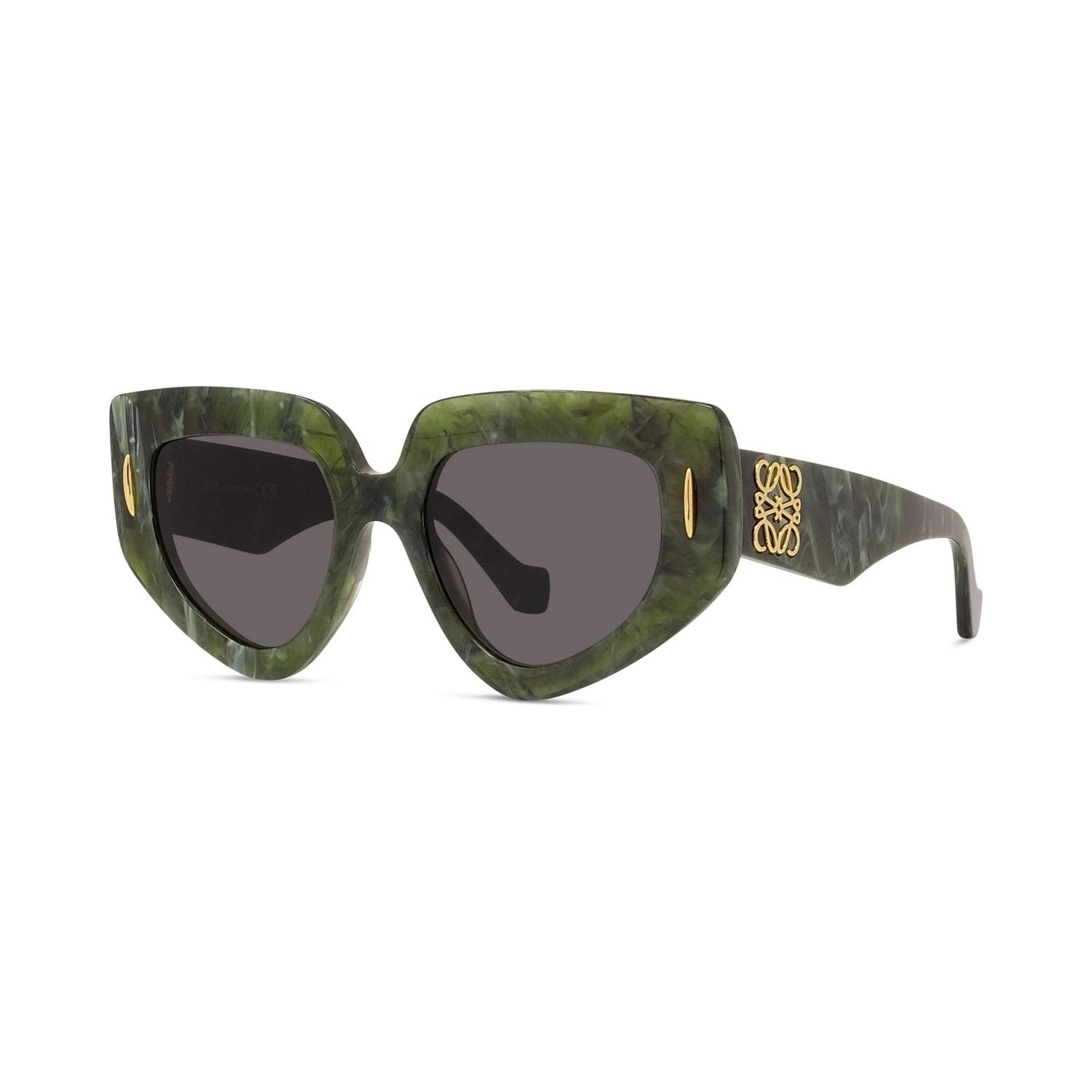 Anagram Green Geometric Sunglasses