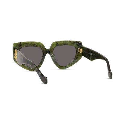 Anagram Green Geometric Sunglasses