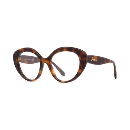 Curvy Havana Cat Eye Eyeglasses