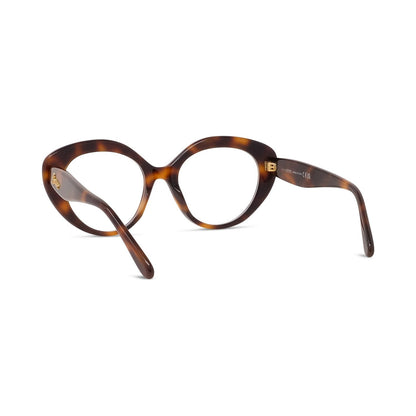 Curvy Havana Cat Eye Eyeglasses