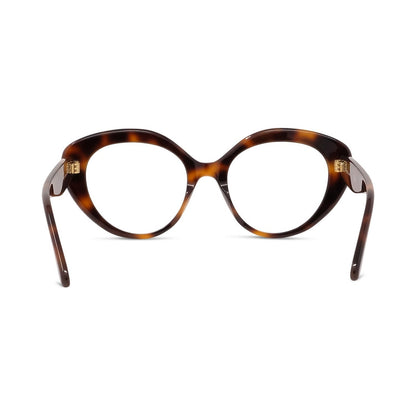Curvy Havana Cat Eye Eyeglasses