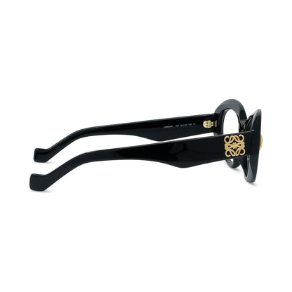 Anagram Black Oval Eyeglasses
