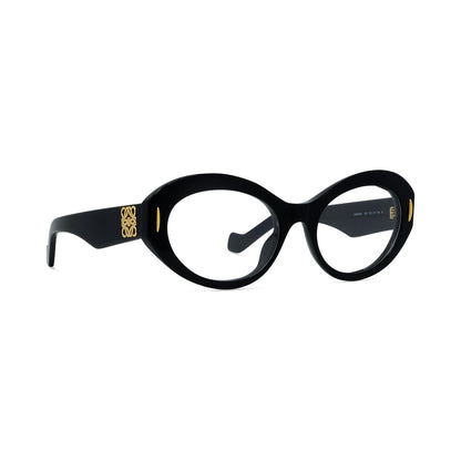 Anagram Black Oval Eyeglasses