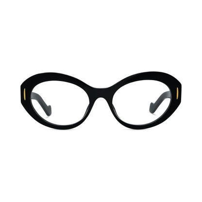 Anagram Black Oval Eyeglasses