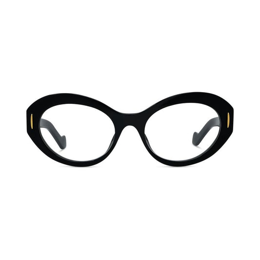 Anagram Black Oval Eyeglasses