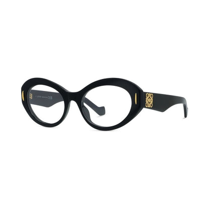 Anagram Black Oval Eyeglasses