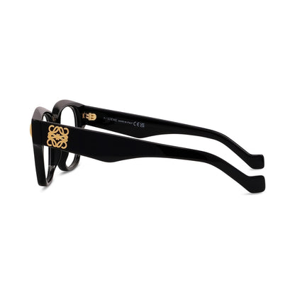 Anagram Black Geometric Eyeglasses