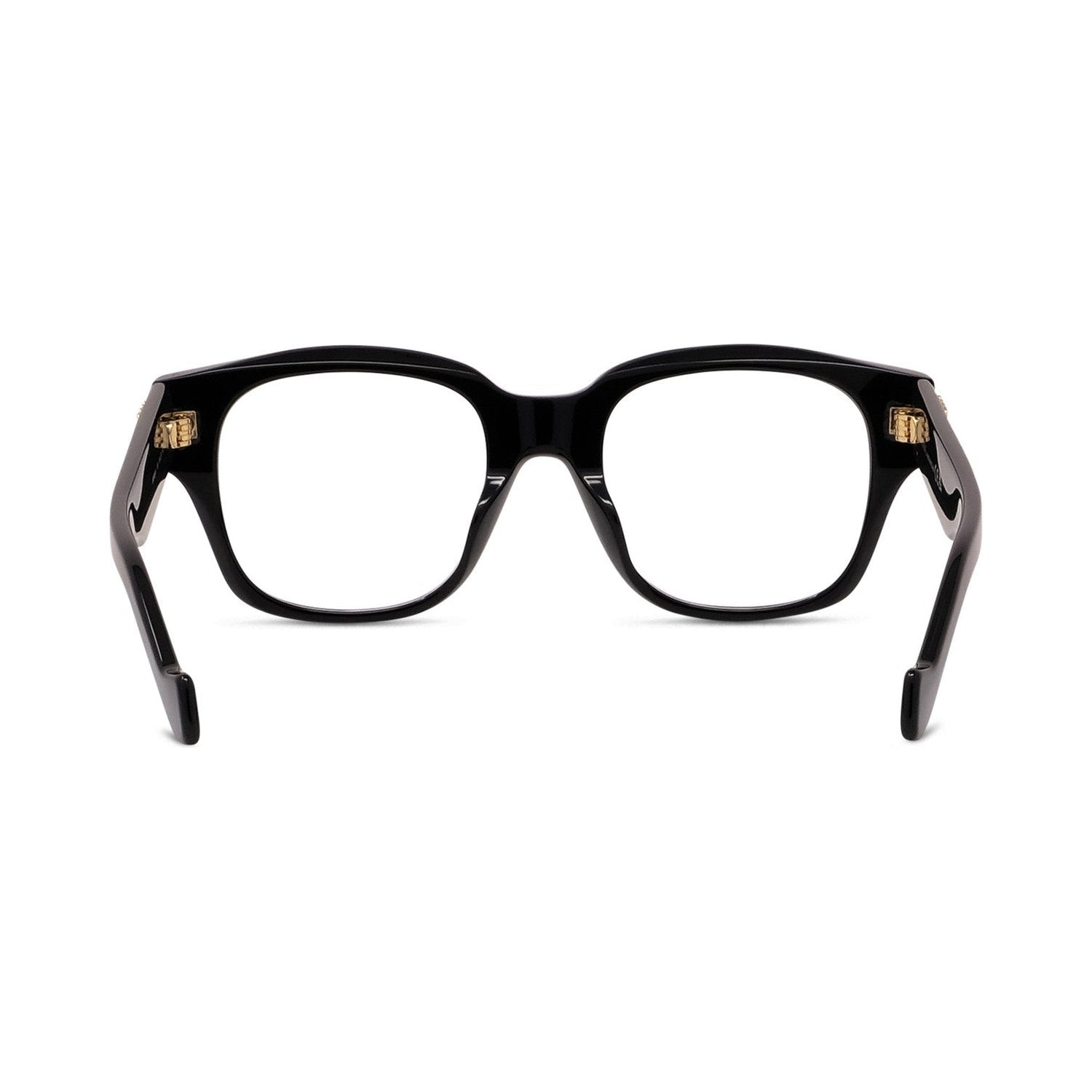 Anagram Black Geometric Eyeglasses