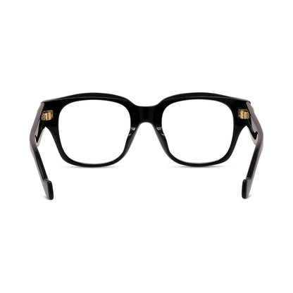 Anagram Black Geometric Eyeglasses