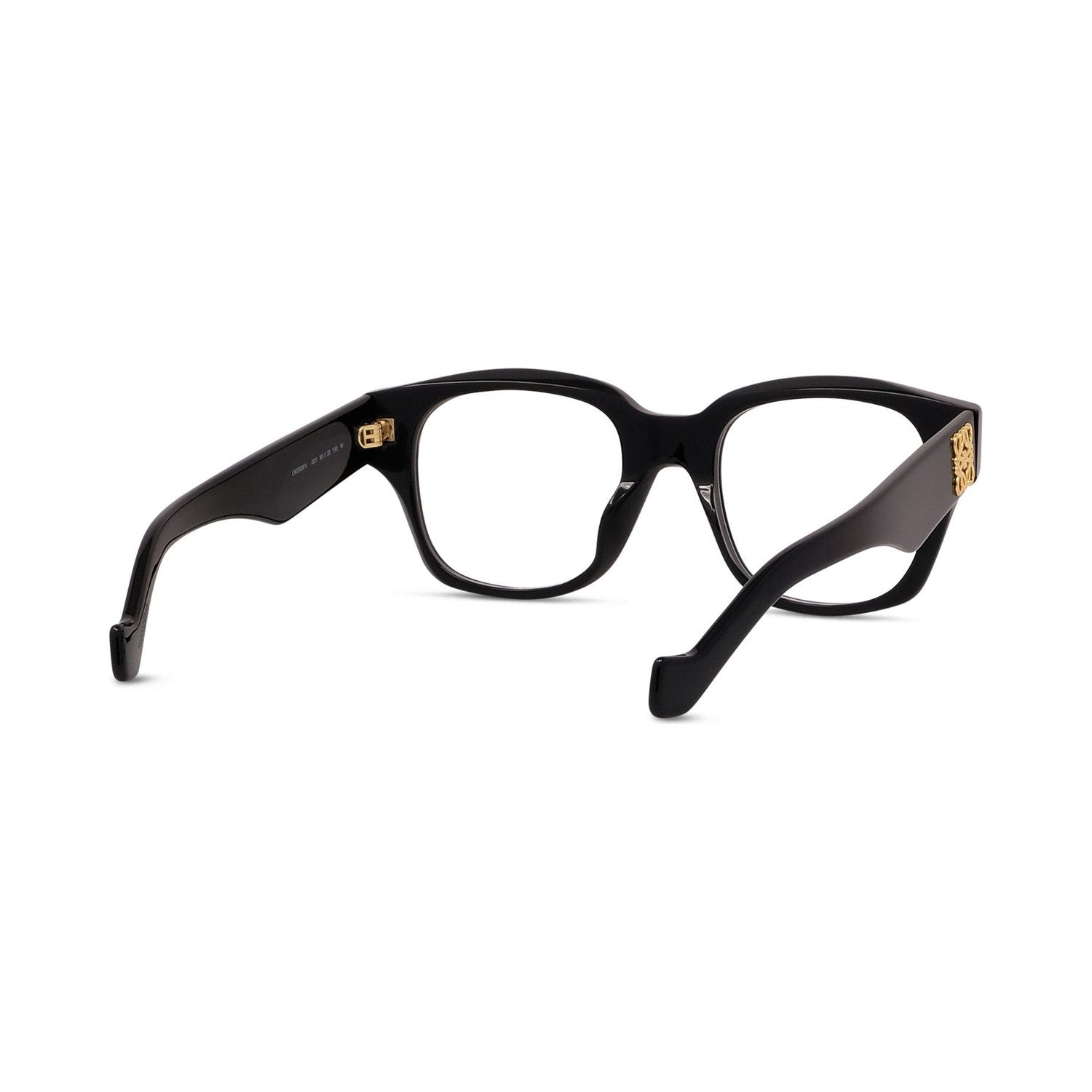 Anagram Black Geometric Eyeglasses