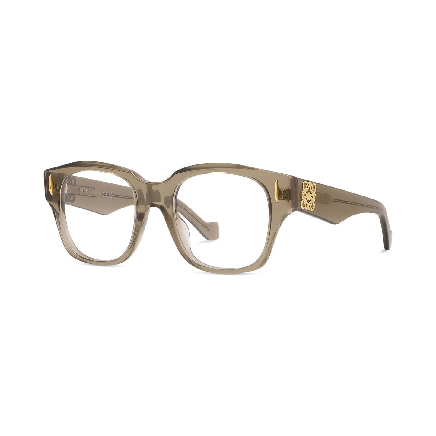 Anagram Green Geometric Eyeglasses