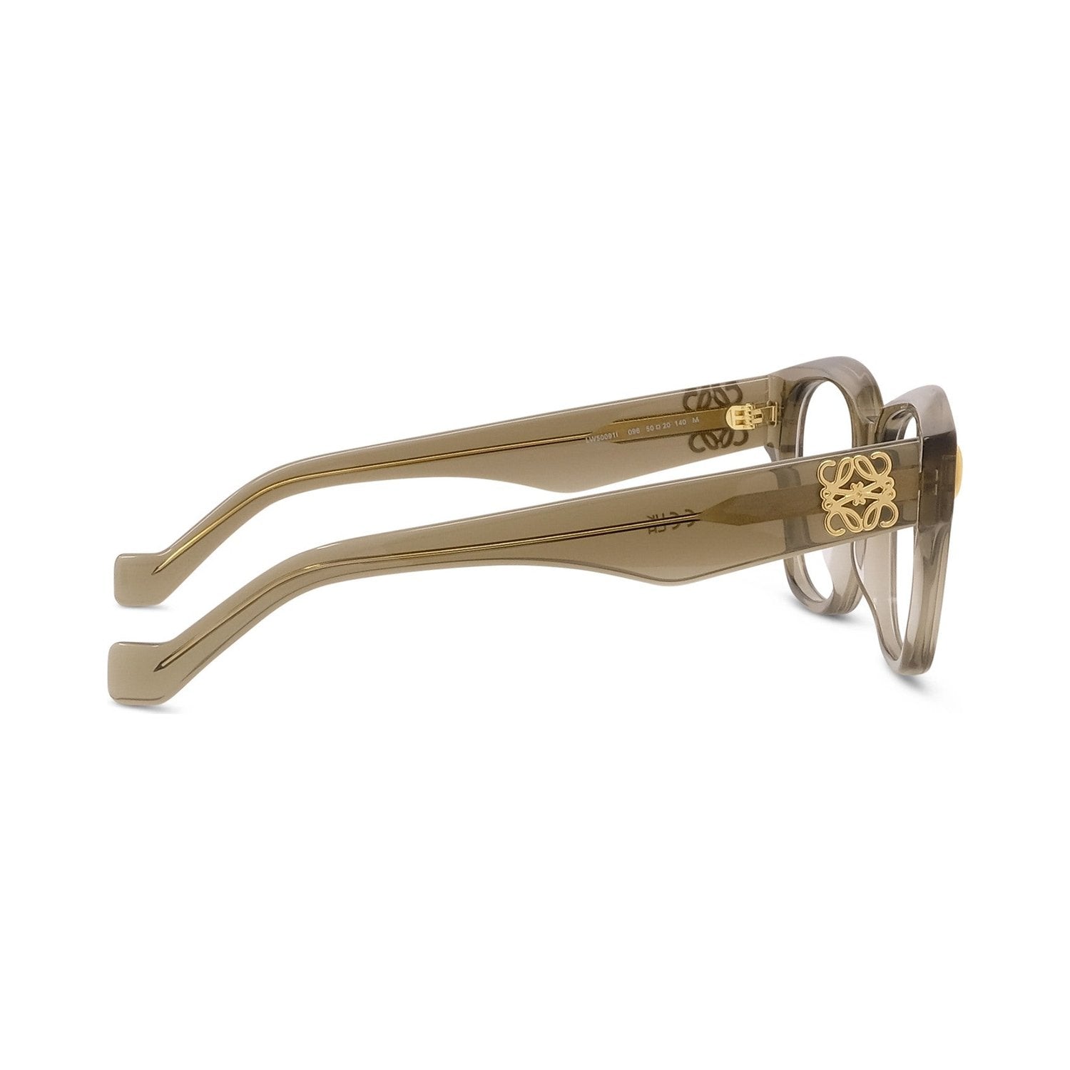 Anagram Green Geometric Eyeglasses