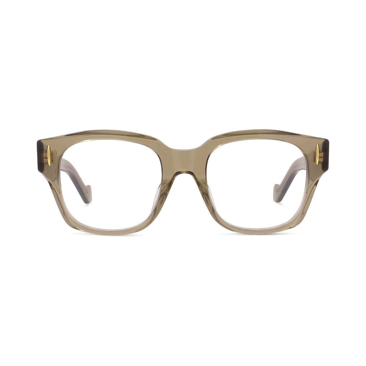Anagram Green Geometric Eyeglasses
