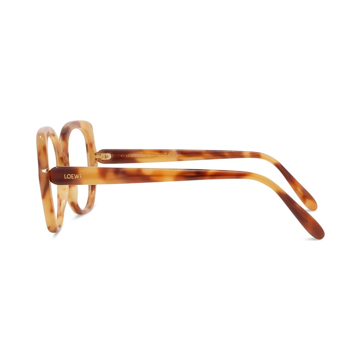Slim Havana Butterfly Eyeglasses