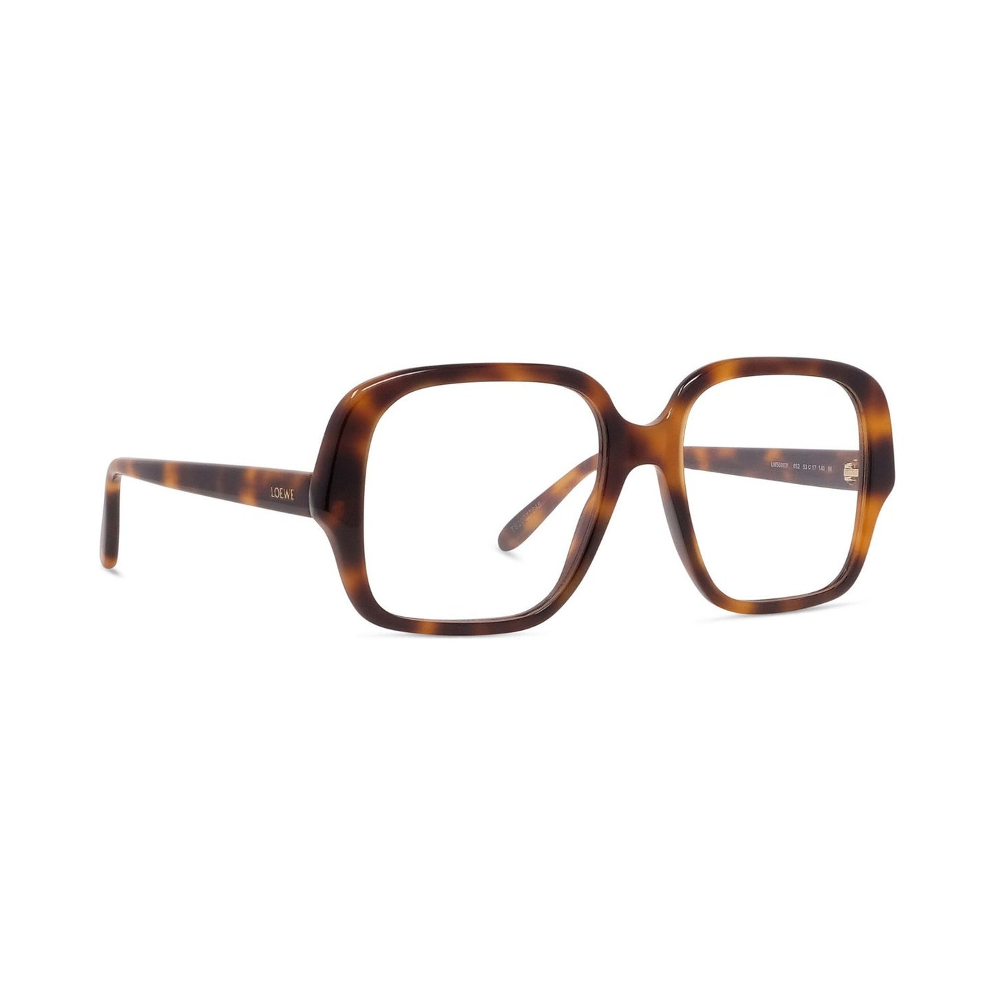 Slim Havana Square Eyeglasses