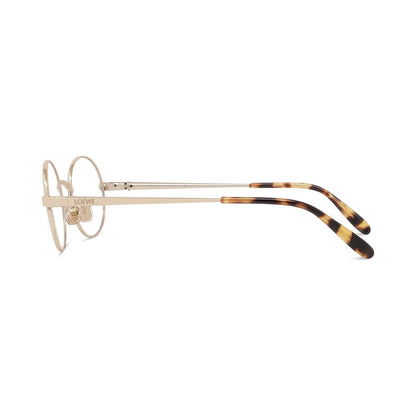 Slim Gold Pantos Eyeglasses