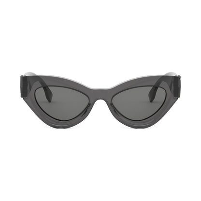 FF Diamonds Grey Cat Eye Sunglasses