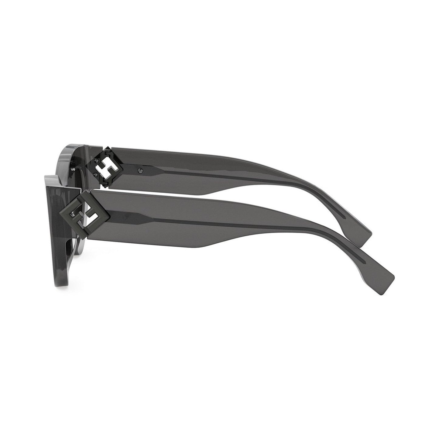 FF Diamonds Grey Cat Eye Sunglasses