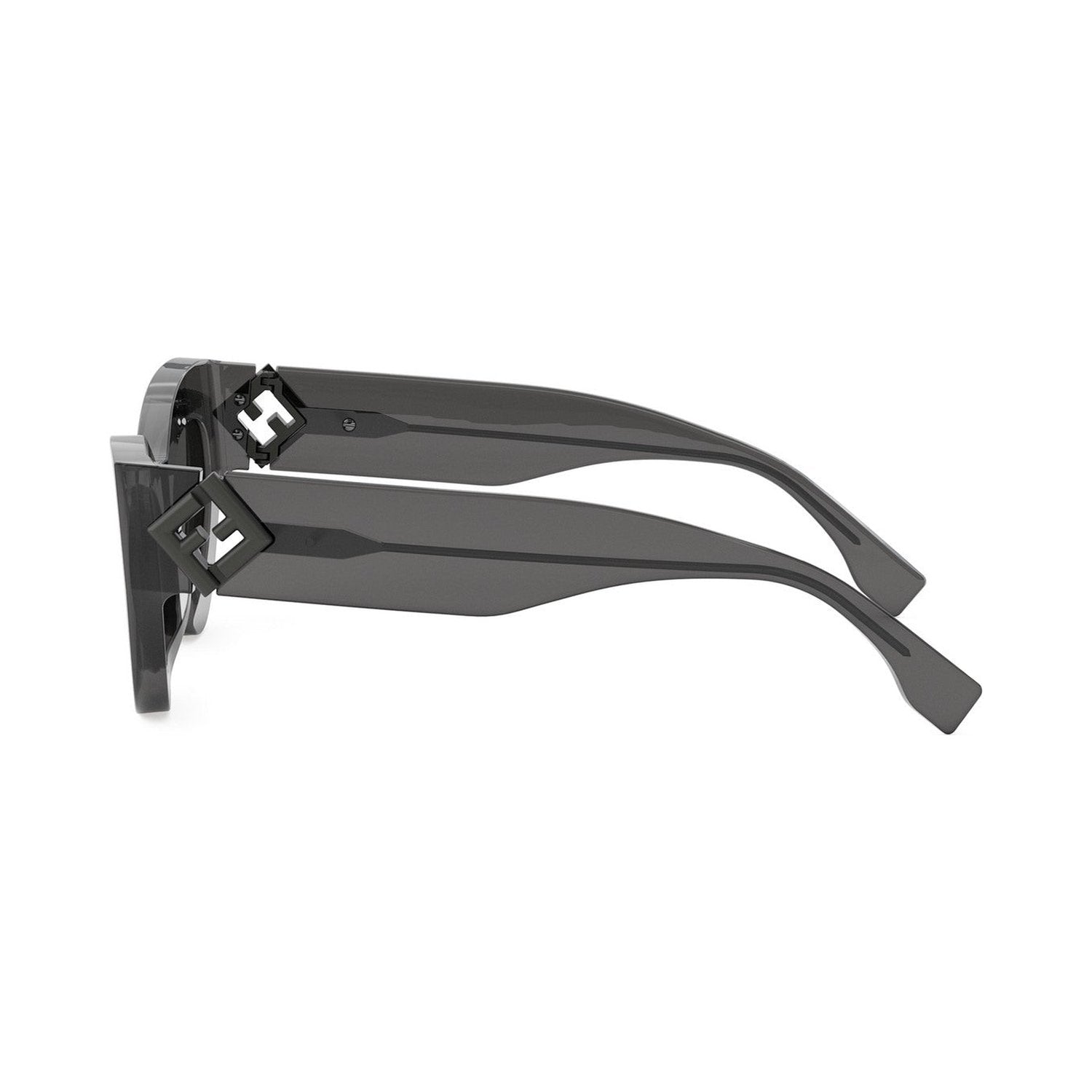 FF Diamonds Grey Cat Eye Sunglasses