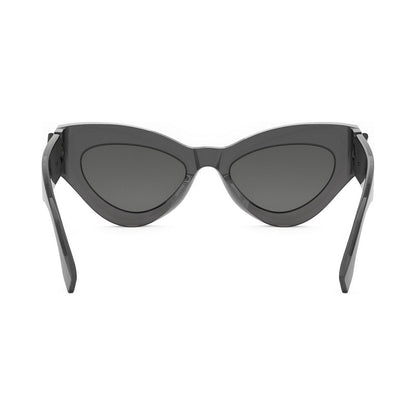 FF Diamonds Grey Cat Eye Sunglasses