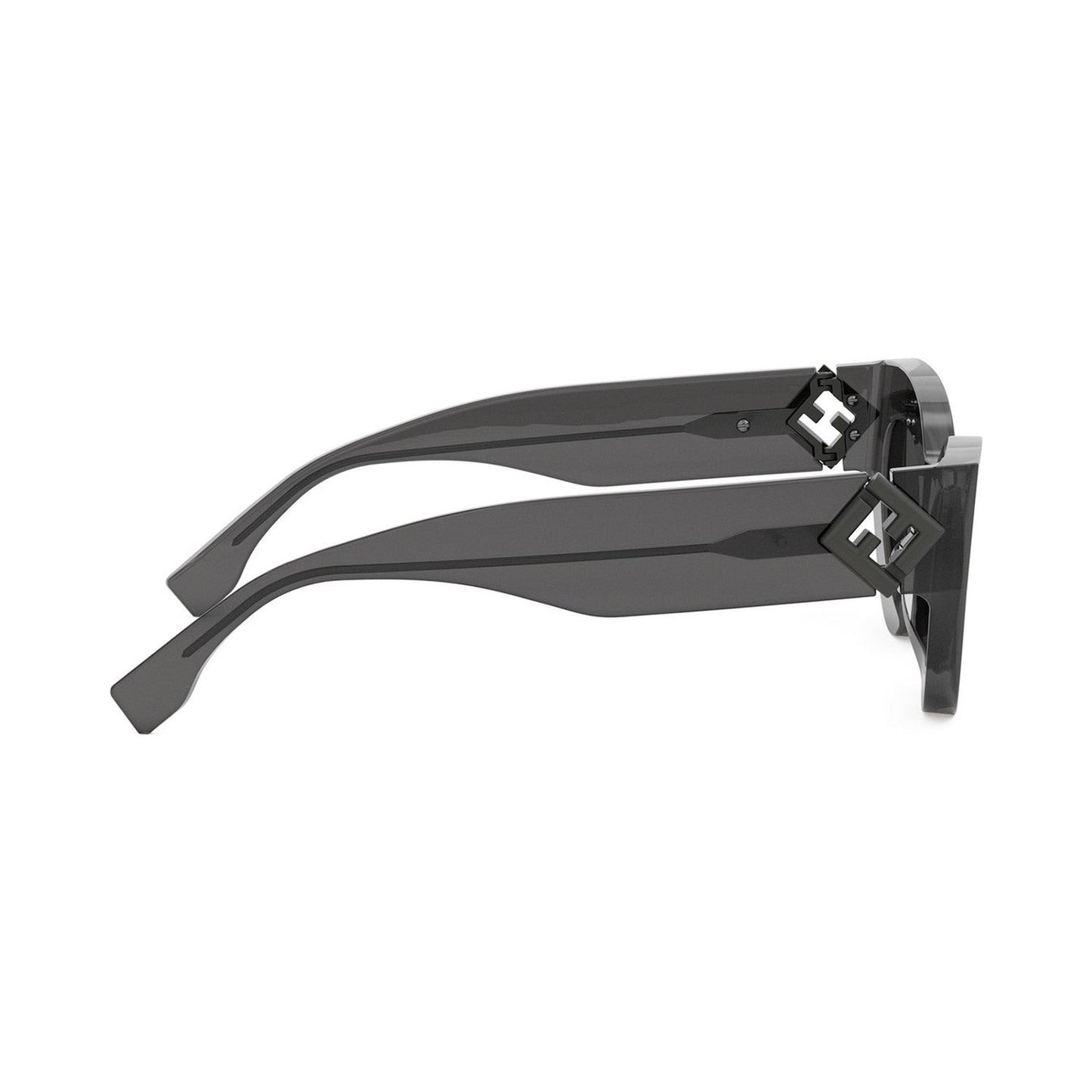 FF Diamonds Grey Cat Eye Sunglasses