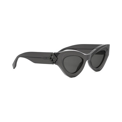 FF Diamonds Grey Cat Eye Sunglasses