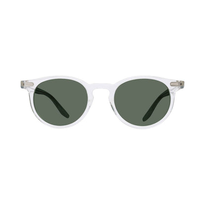Banks Transparent Round Sunglasses cry/g