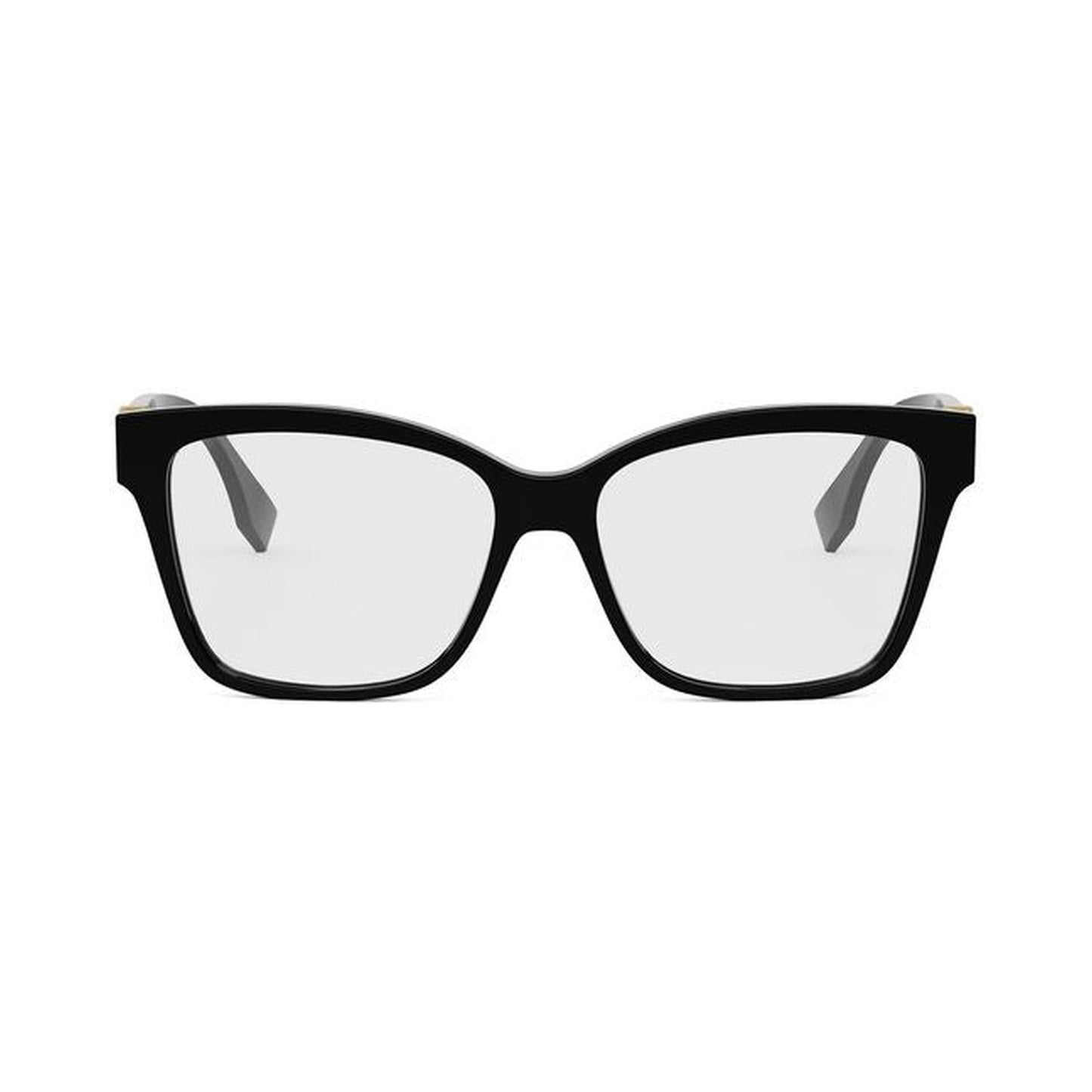 FF Diamonds Black Square Eyeglasses