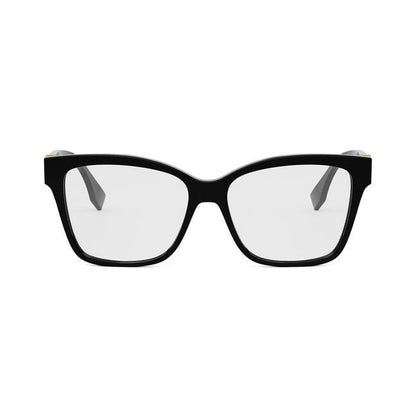 FF Diamonds Black Square Eyeglasses