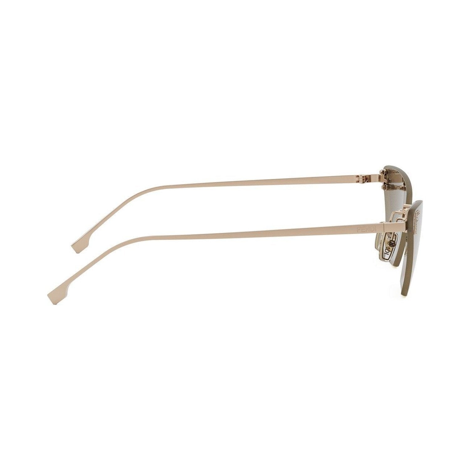 Fendi First Crystal Rose Cat Eye Sunglasses