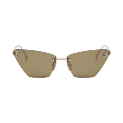 Fendi First Crystal Rose Cat Eye Sunglasses