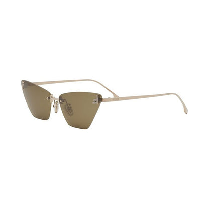 Fendi First Crystal Rose Cat Eye Sunglasses