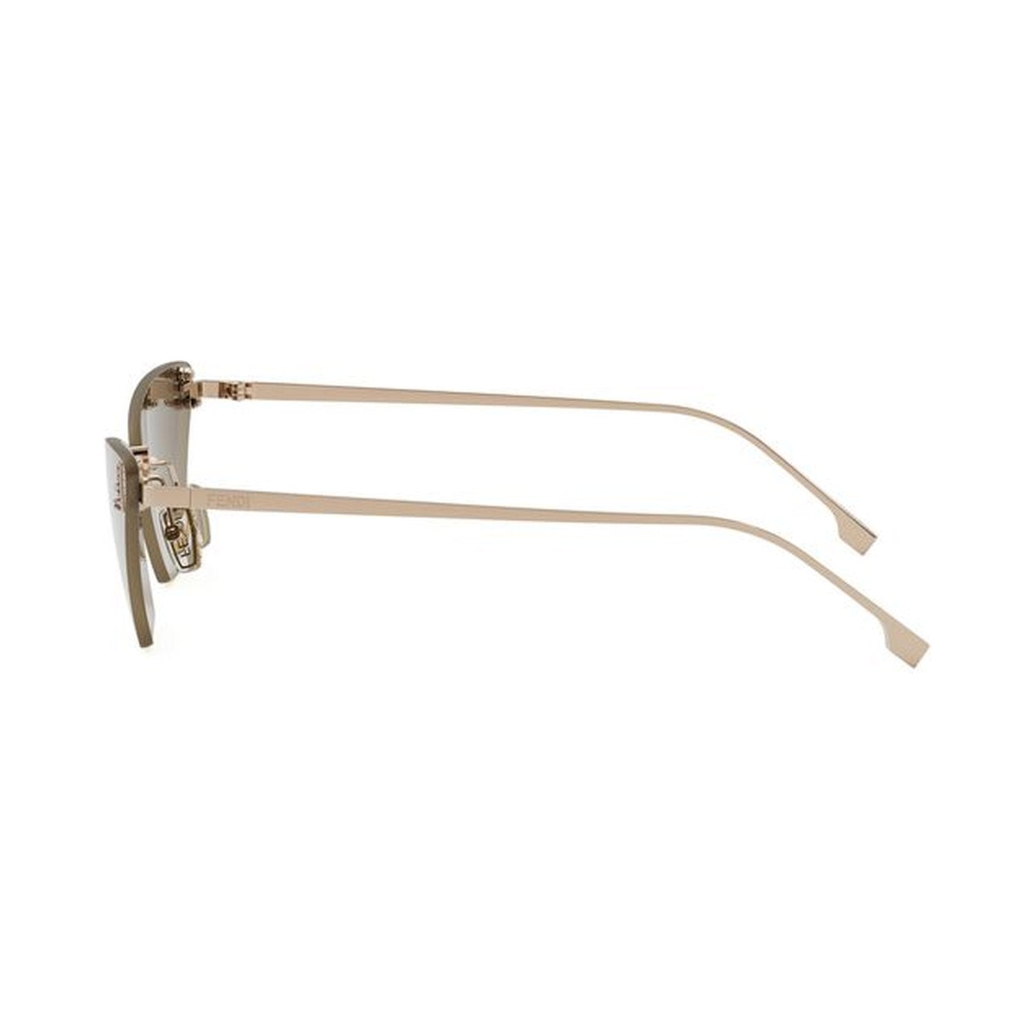 Fendi First Crystal Rose Cat Eye Sunglasses
