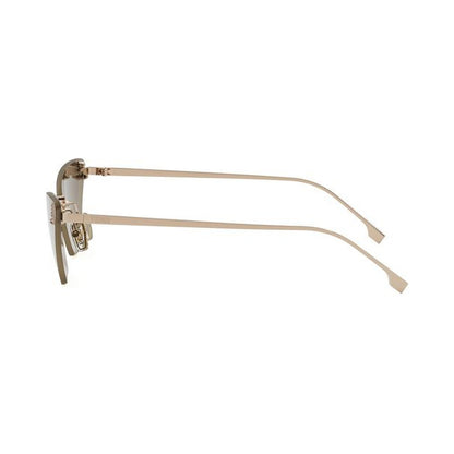 Fendi First Crystal Rose Cat Eye Sunglasses