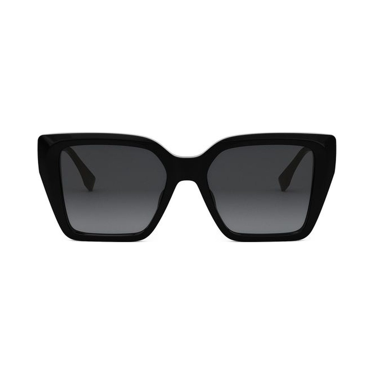 FF Diamonds Black Square Sunglasses
