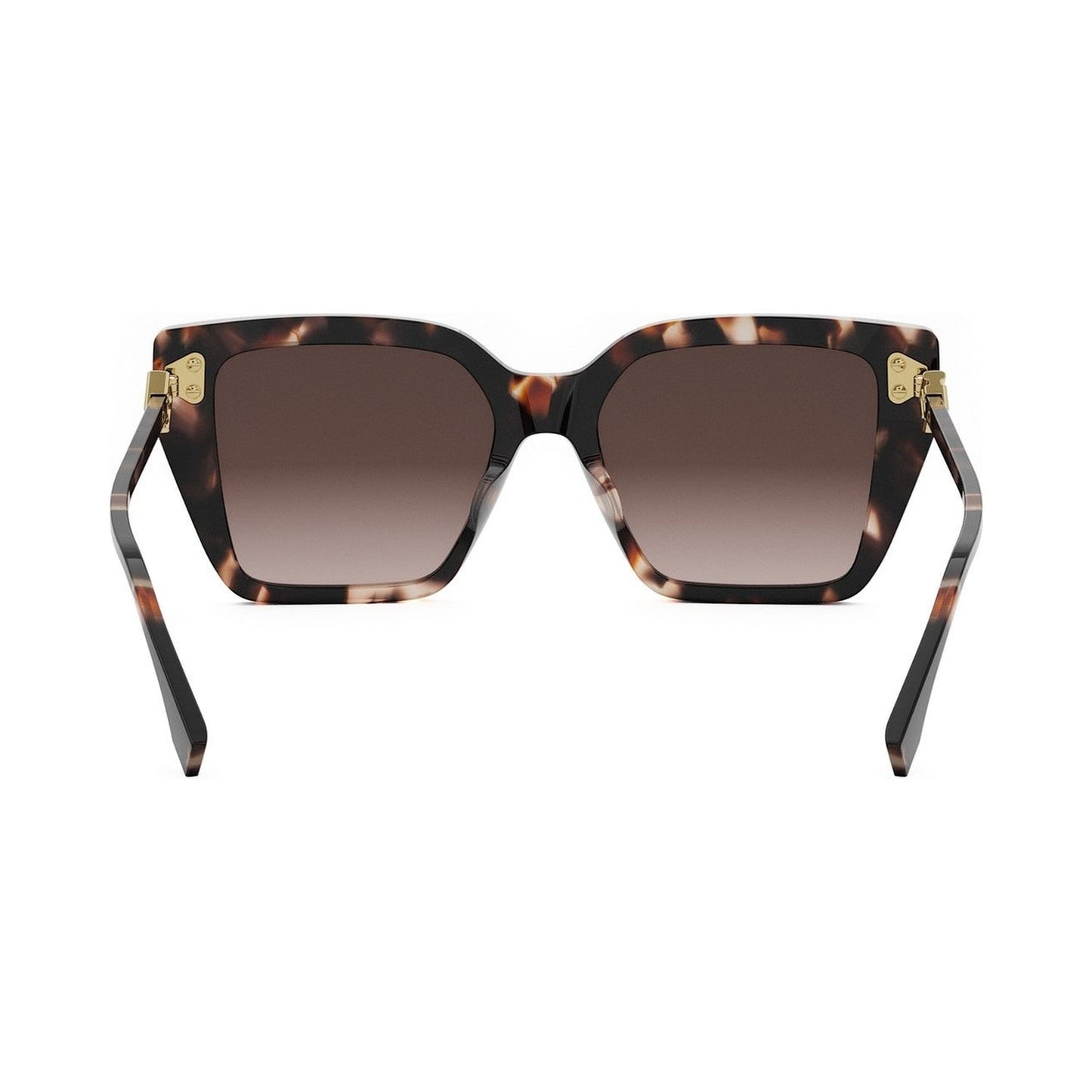 FF Diamonds Havana Square Sunglasses