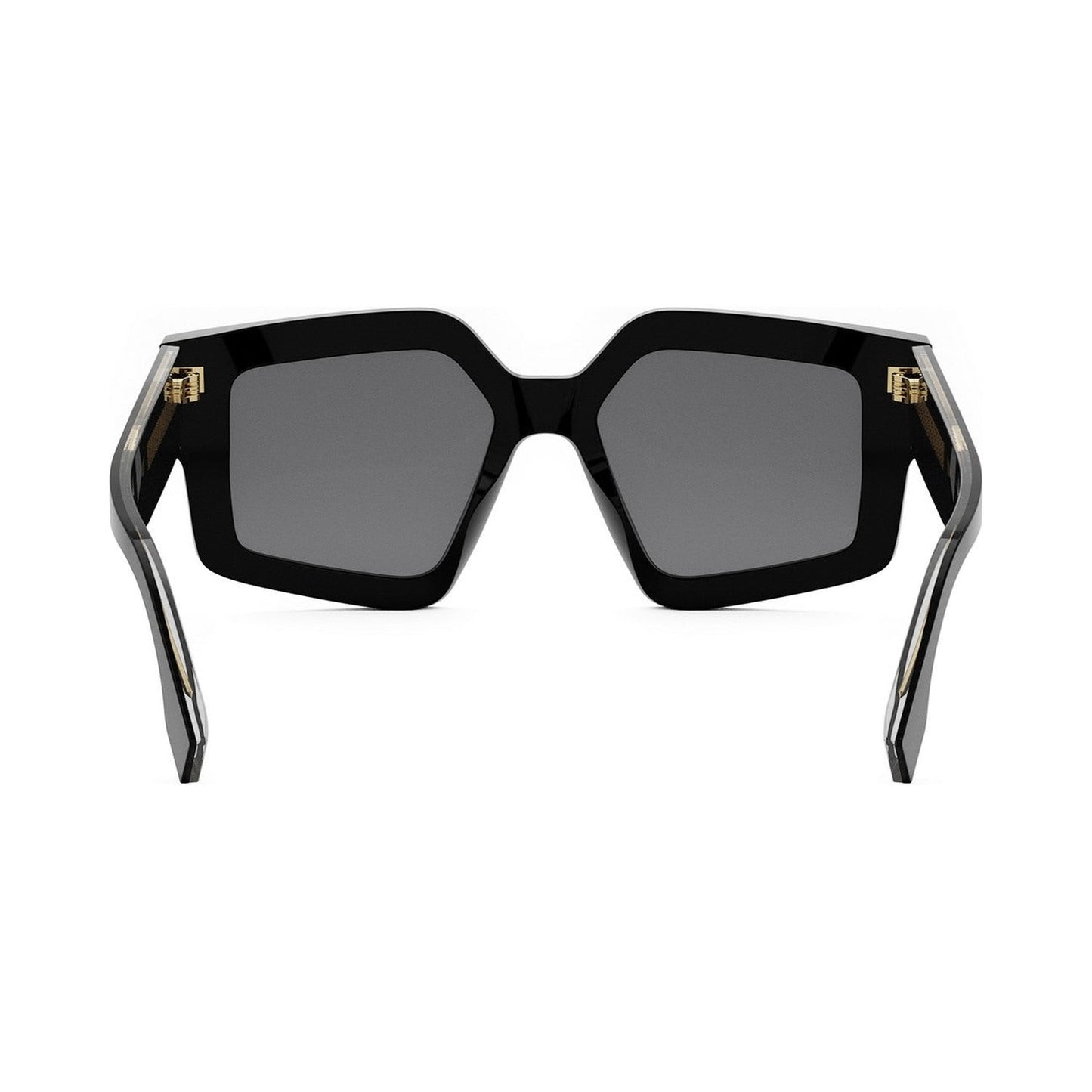 Fendi Roma Black Square Sunglasses