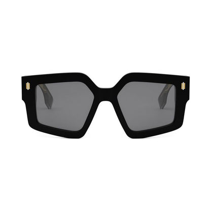 Fendi Roma Black Square Sunglasses