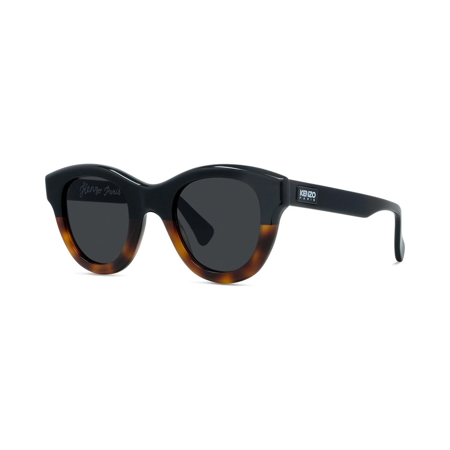 1970 Black Round Sunglasses