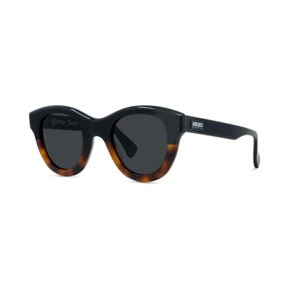 1970 Black Round Sunglasses