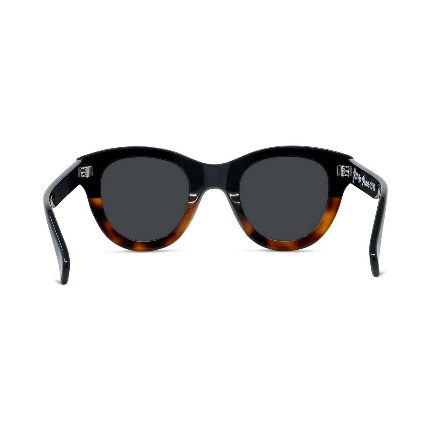 1970 Black Round Sunglasses
