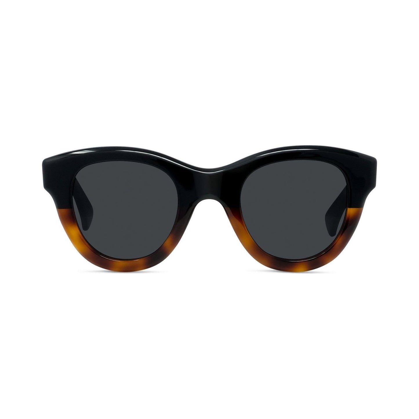 1970 Black Round Sunglasses